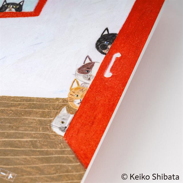 Hobonichi-Hobonichi Graph Notebook A5, Keiko Shibata: Who Is It? Kareli Defter-Kareli-3-fleurdirect.live