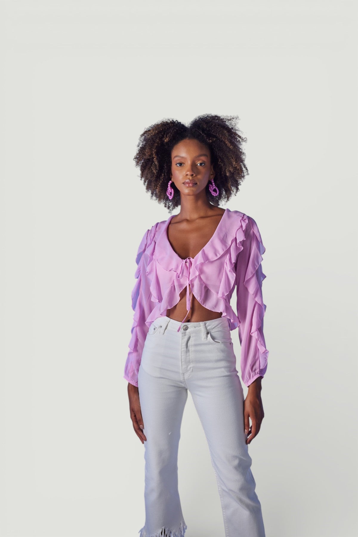 Holly Lolly-Elsa Bluz, Pembe-Bluz-5-fleurdirect.live