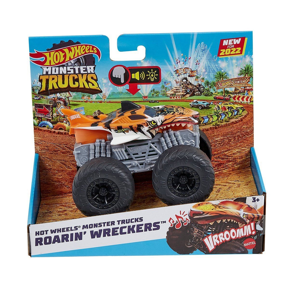 Hdx60 Hot Wheels Monster Trucks 1:43 Kükreyen Arabalar