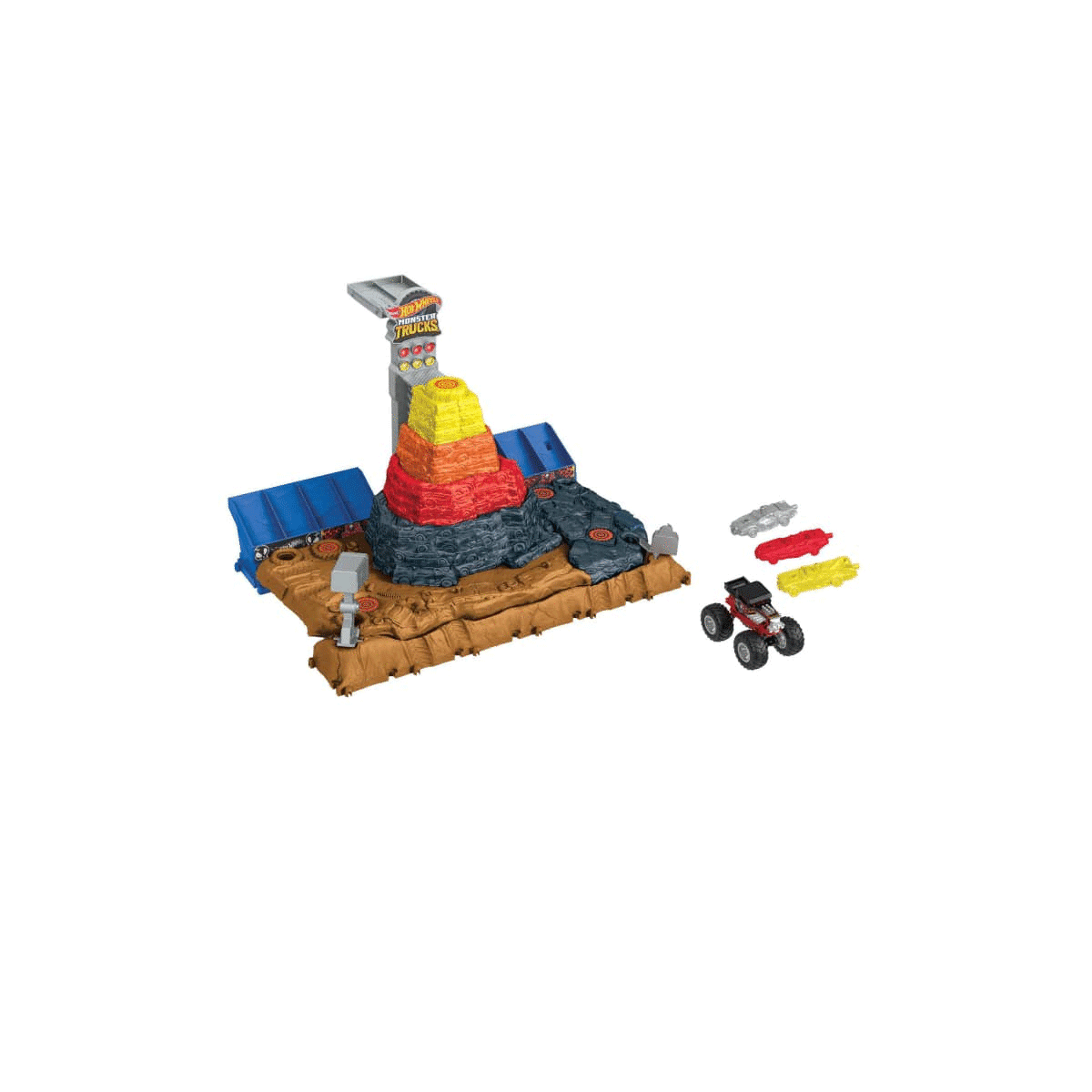 Hot Wheels-Monster Trucks Muhteşem Çarpışma Arenası-Oyuncak Arabalar ve Setleri-2-fleurdirect.live