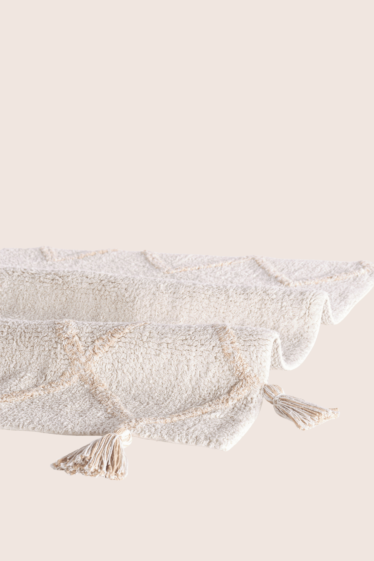 İRYA-Agnes Banyo Paspası Krem 70X110 Cm-Paspas-6-fleurdirect.live