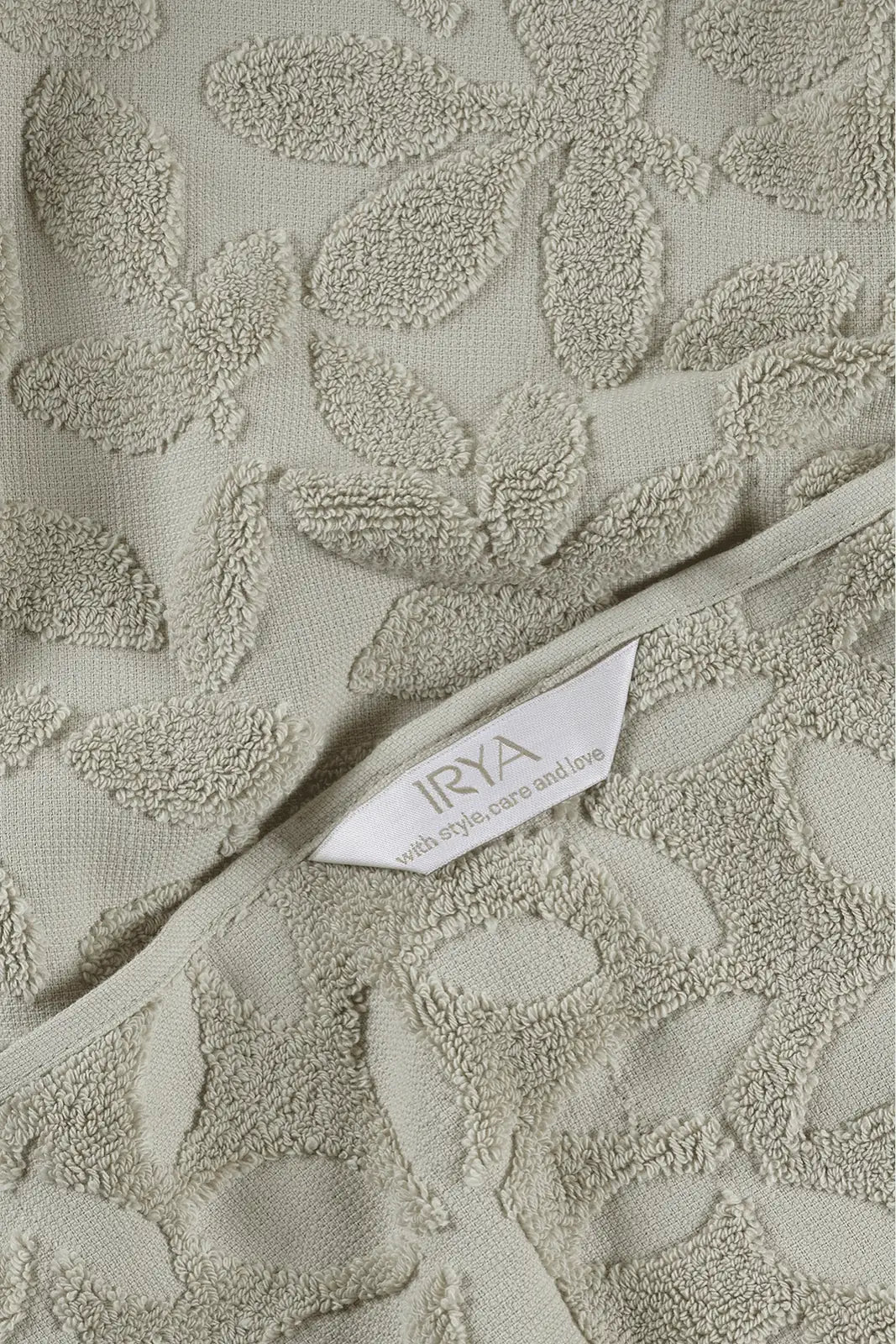 İRYA-Allesi %100 Pamuk Banyo Havlusu 70X140 Cm Havlu Mint-Havlu & Havlu Setleri-5-fleurdirect.live