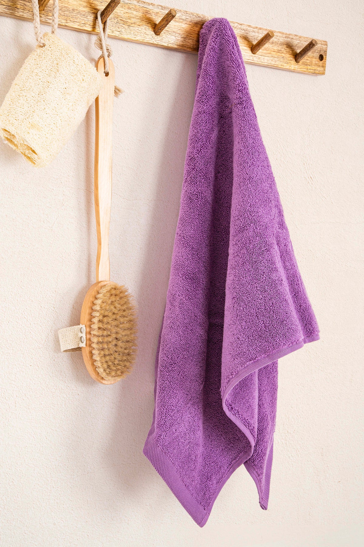 İRYA-Colet Banyo Havlusu 70X130 Cm Lila-Havlu & Havlu Setleri-6-fleurdirect.live