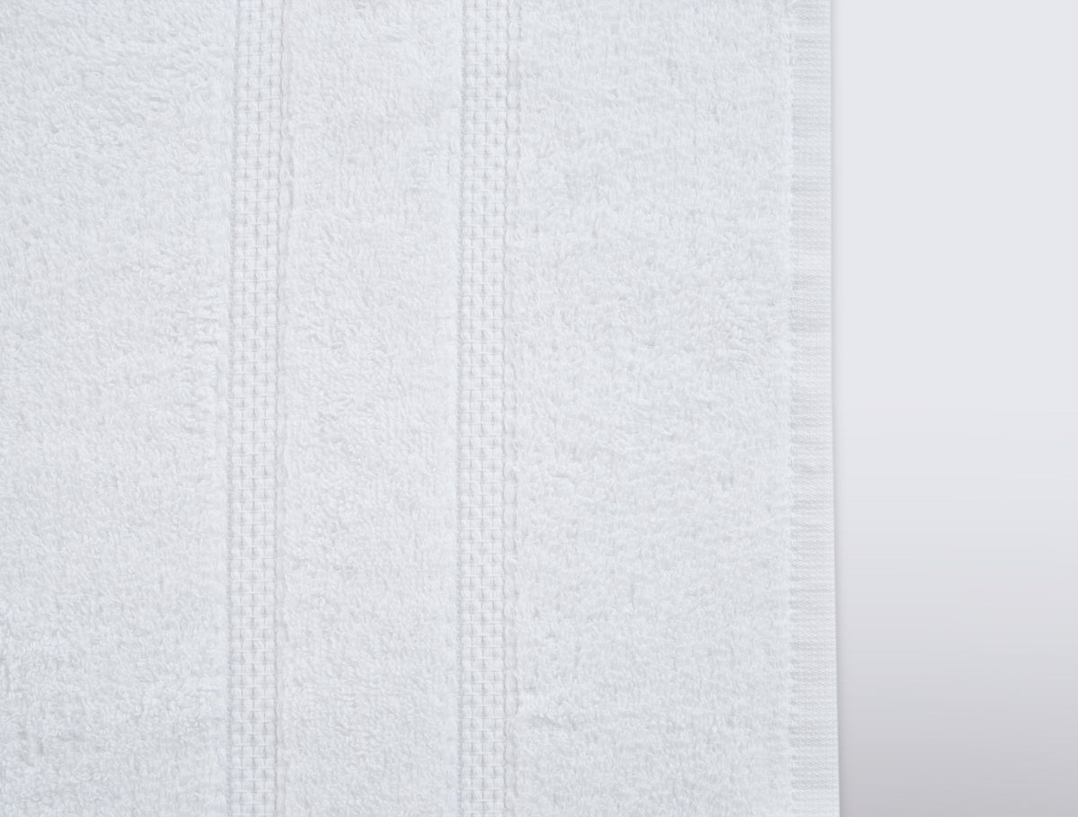 İRYA-Cruz Banyo Havlusu 90X150 Cm Beyaz-Havlu & Havlu Setleri-6-fleurdirect.live