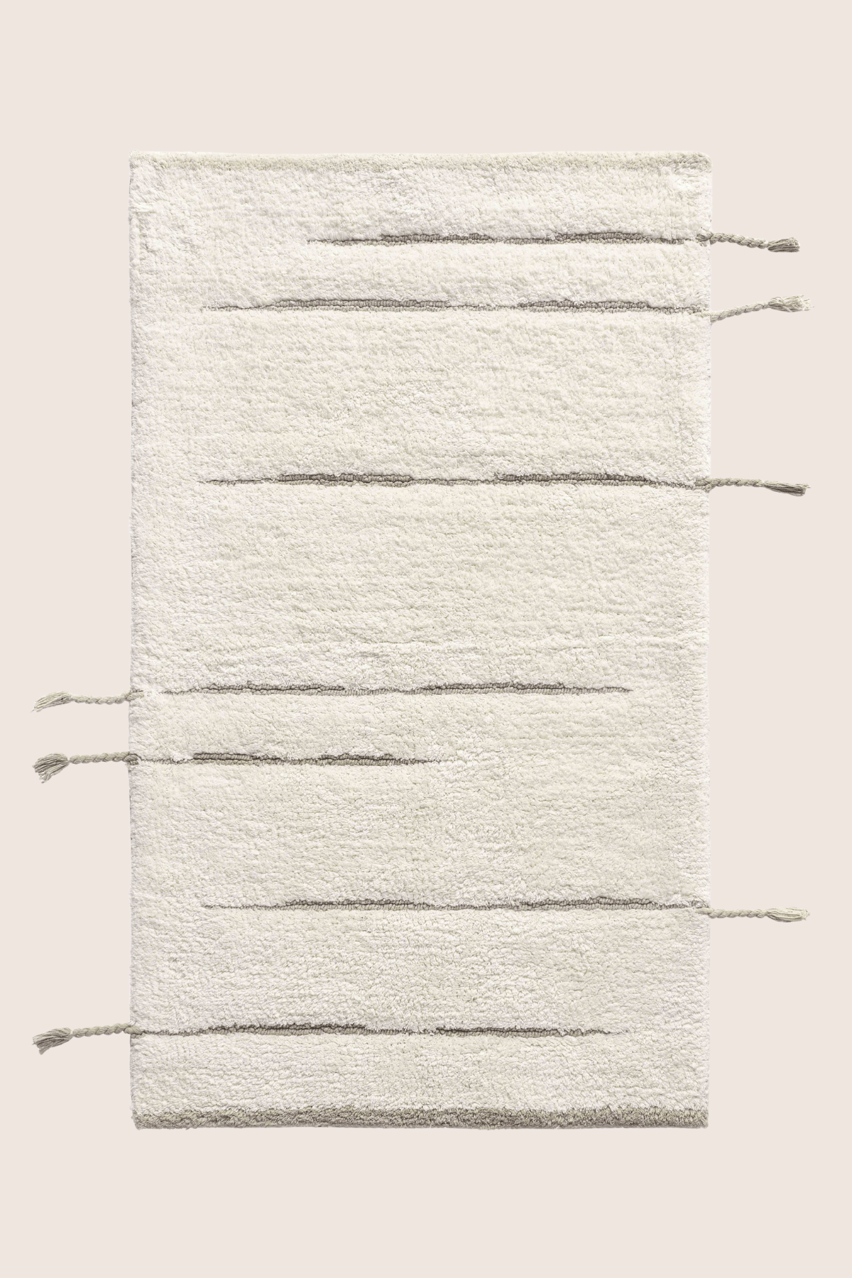İRYA-Earth Tekli Banyo Paspası %100 Pamuk 60X100 Cm Yeşil-Paspas-3-fleurdirect.live