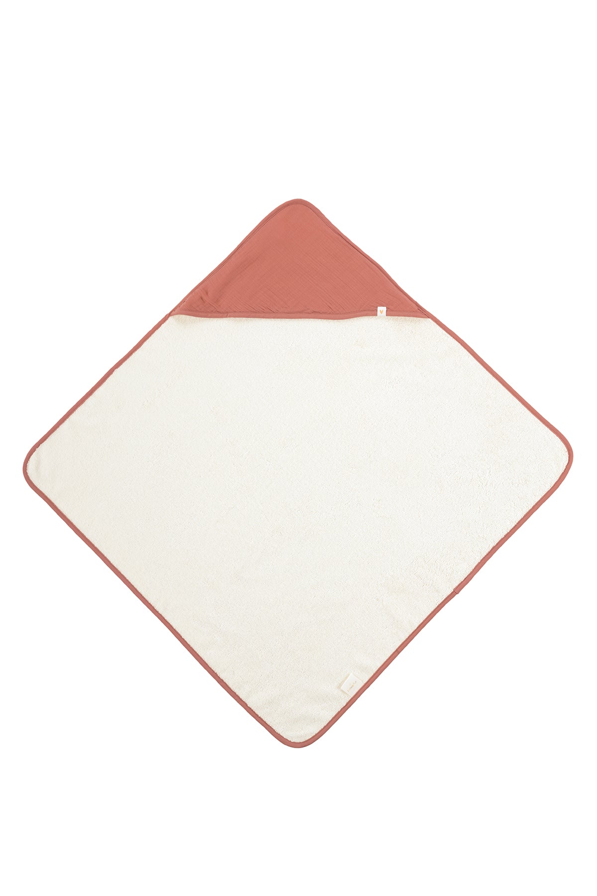 İRYA-Joy Of Colors Organik Pamuk Müslin Bebek Kundak Kiremit 75X75-Kundak-2-fleurdirect.live