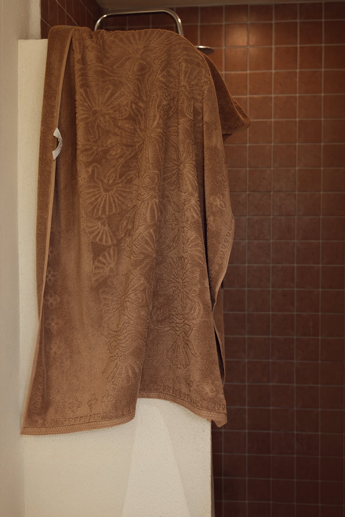 Liana %100 Pamuk Havlu Earth Brown 70X140 Cm