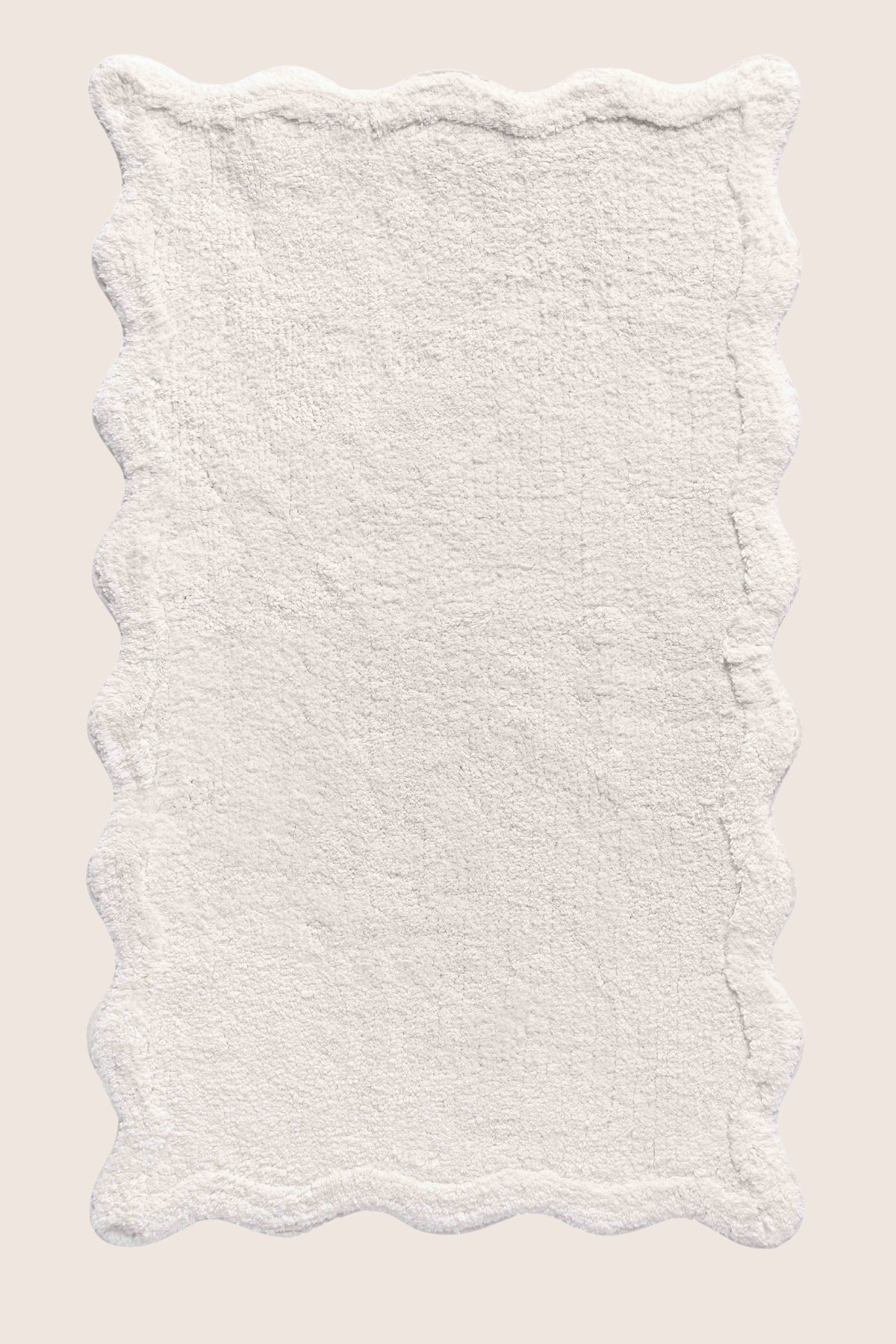 İRYA-Scallop Tekli Banyo Paspası Bambu 60X100 Ekru-Paspas-5-fleurdirect.live