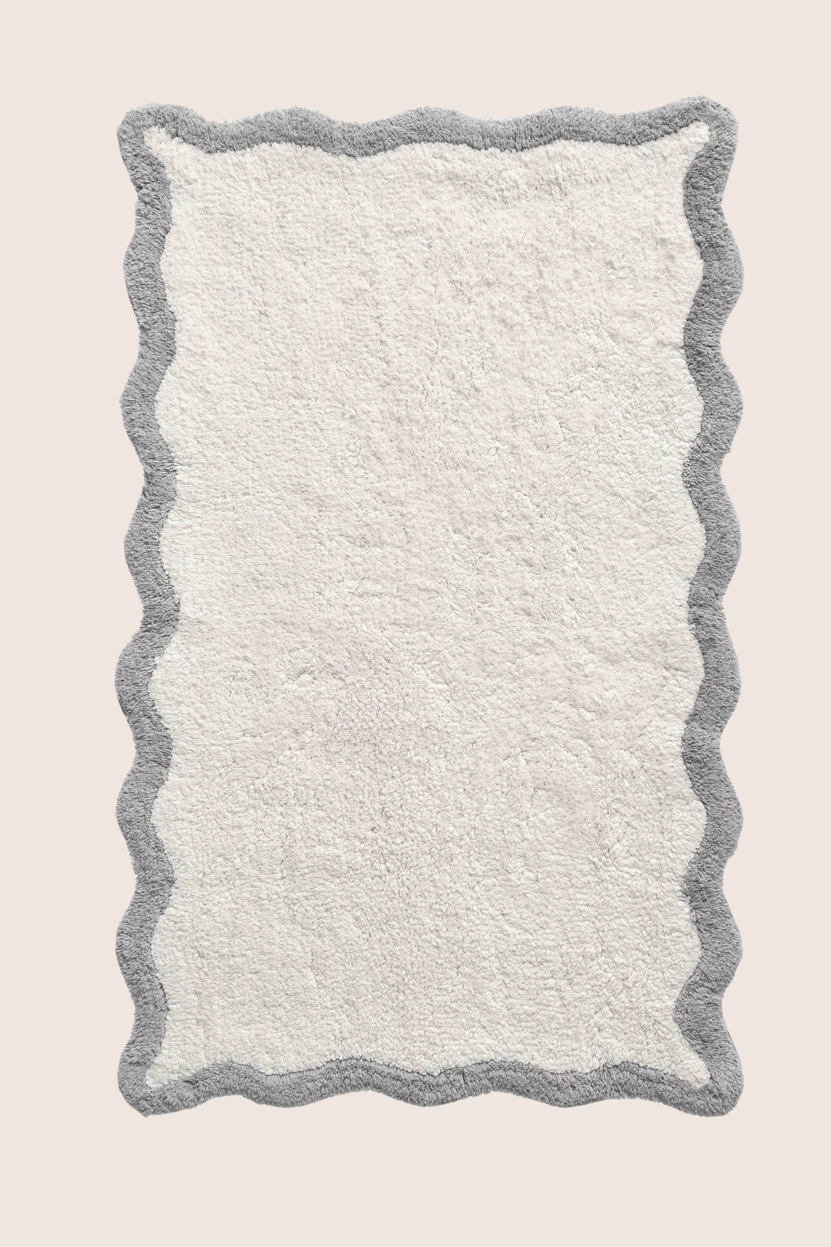 İRYA-Scallop Tekli Banyo Paspası Bambu 60X100 Gri-Paspas-4-fleurdirect.live