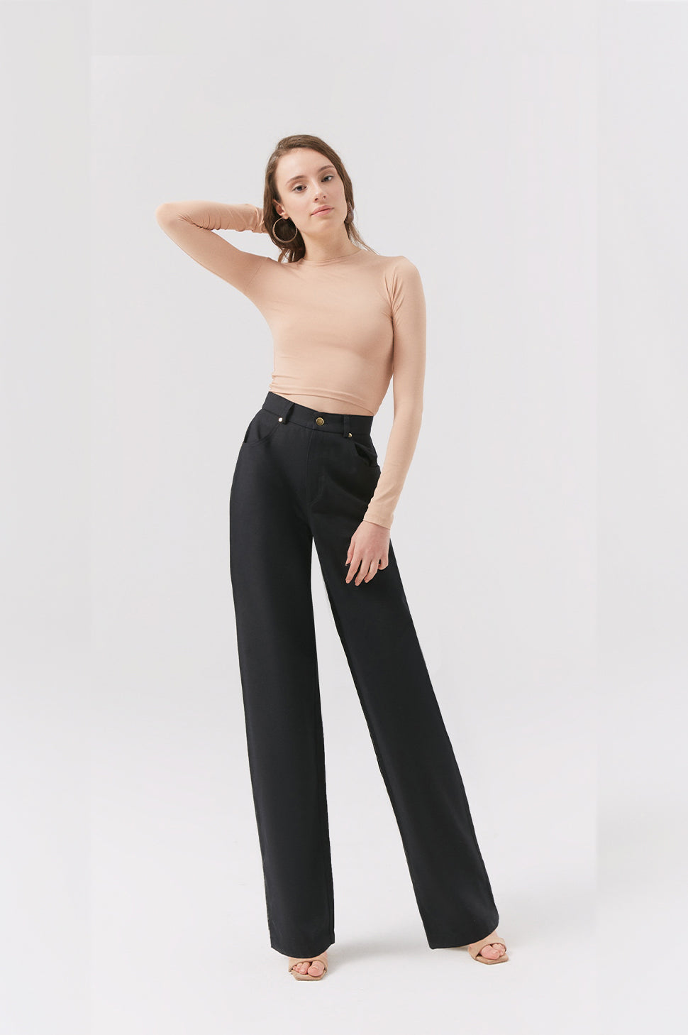 Iamlovein-Amore Eco Comfort Trousers-Kot Pantolon-1-fleurdirect.live