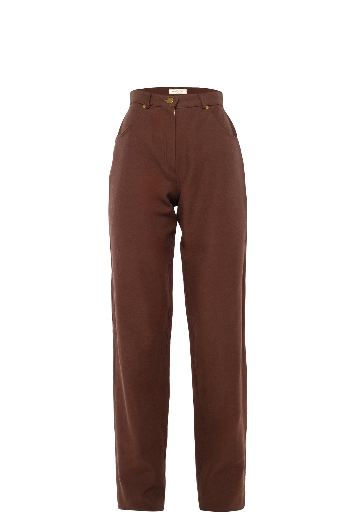Iamlovein-Bitter Eco Comfort Trousers-Kumaş Pantolon-1-fleurdirect.live