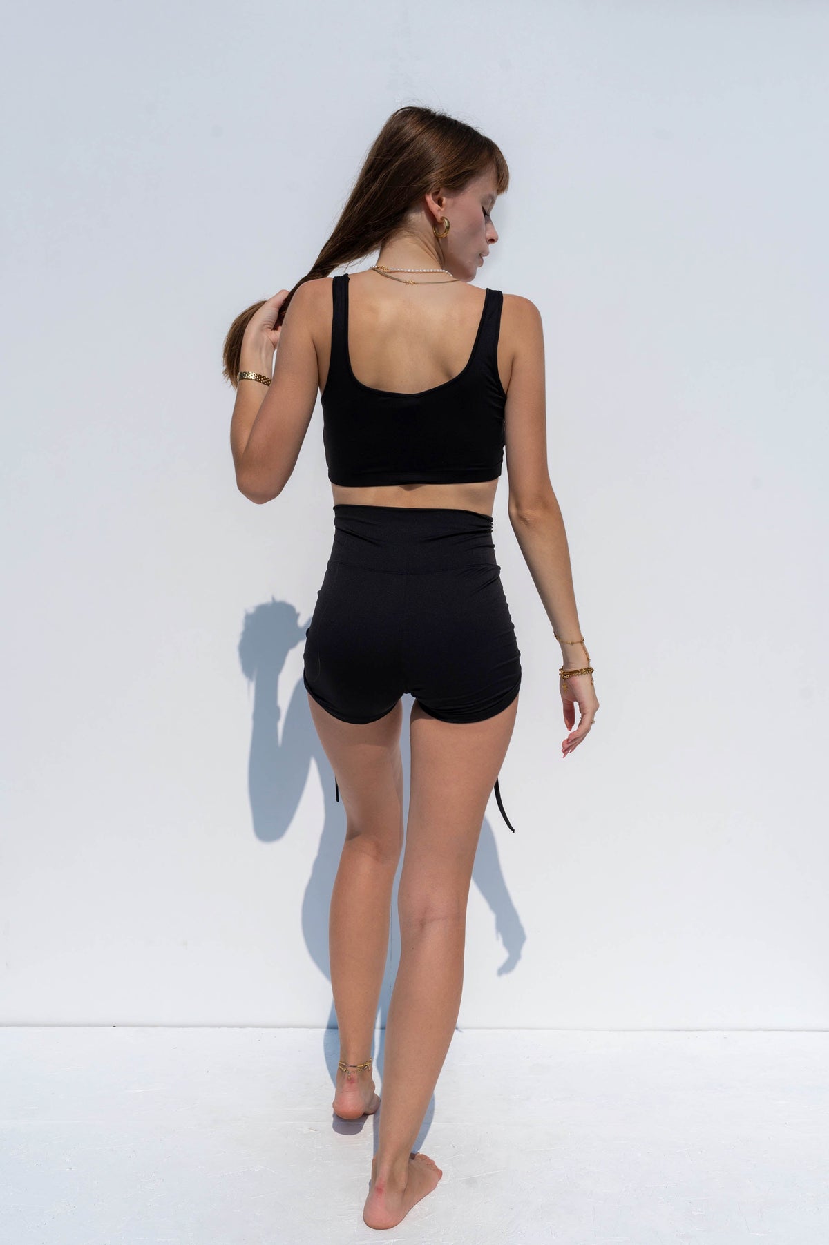 Iamlovein-Black' Dune Shorts-Şort-3-fleurdirect.live