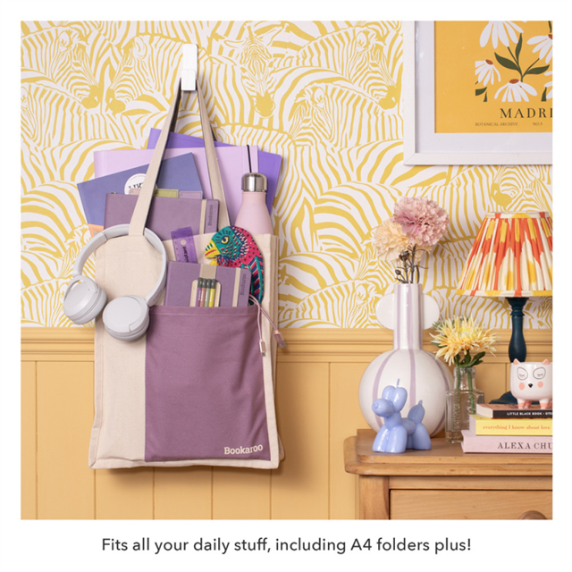 If Bookaroo Tote Çanta Turkuaz Mor 38041