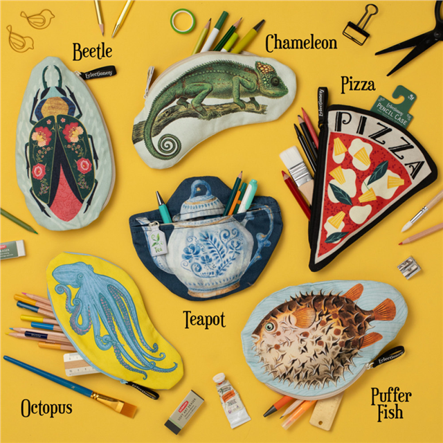 If Eclectionery Pencil Case Chameleon Kalemlik 38802
