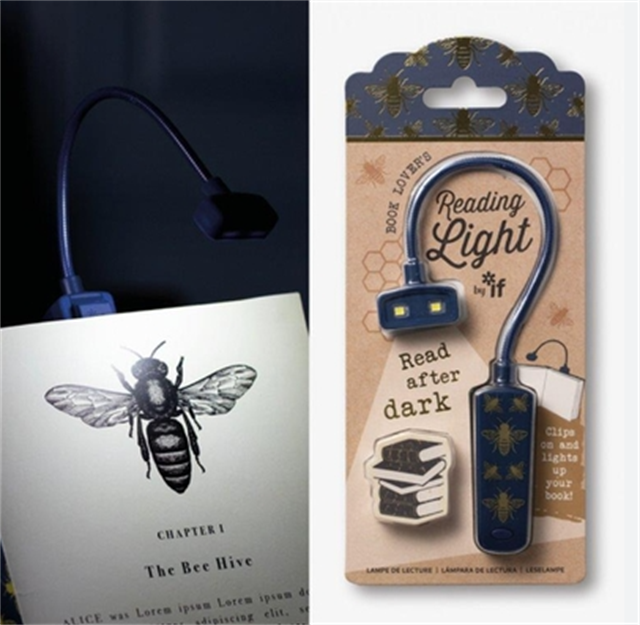 If-If Book Lover's Reading Light Kitap Okuma Lambası Bee-Kitap Ayracı-4-fleurdirect.live