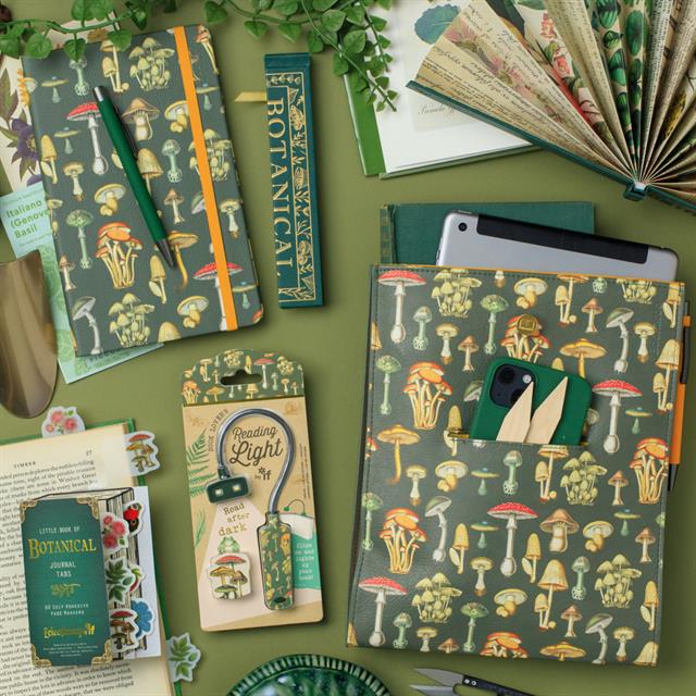 If-If Bookaroo A5 Notebook Journal çizgili Defter Botanical Mushroom-Çizgili-3-fleurdirect.live