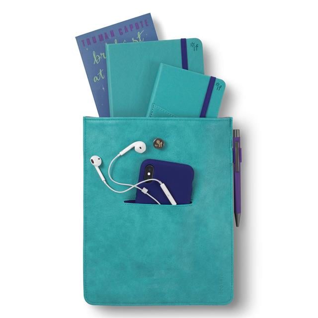 If-If Bookaroo Books & Stuff Pouch Kitap&Defter Kılıfı Turquoise-Defter-3-fleurdirect.live