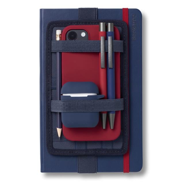 If-İf Bookaroo Pen Pouch Notebook Tidy Defter üstü Düzenleyici Navy Lacivert-Kitap Ayracı-3-fleurdirect.live