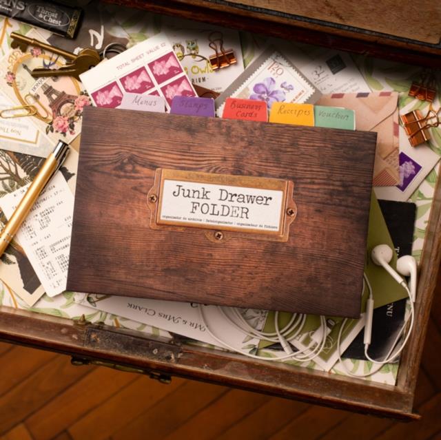 If-If Journals For Life Junk Drawer Folder Efemera Dosyası-Çizgili-2-fleurdirect.live