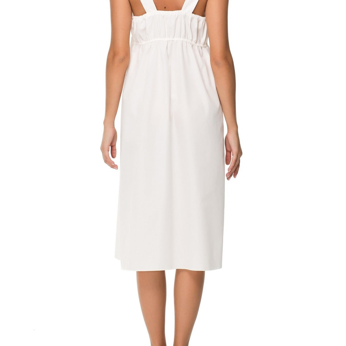 İpek Kıramer-Barbie Cotton Chemise Ecru-Chemise-3-fleurdirect.live