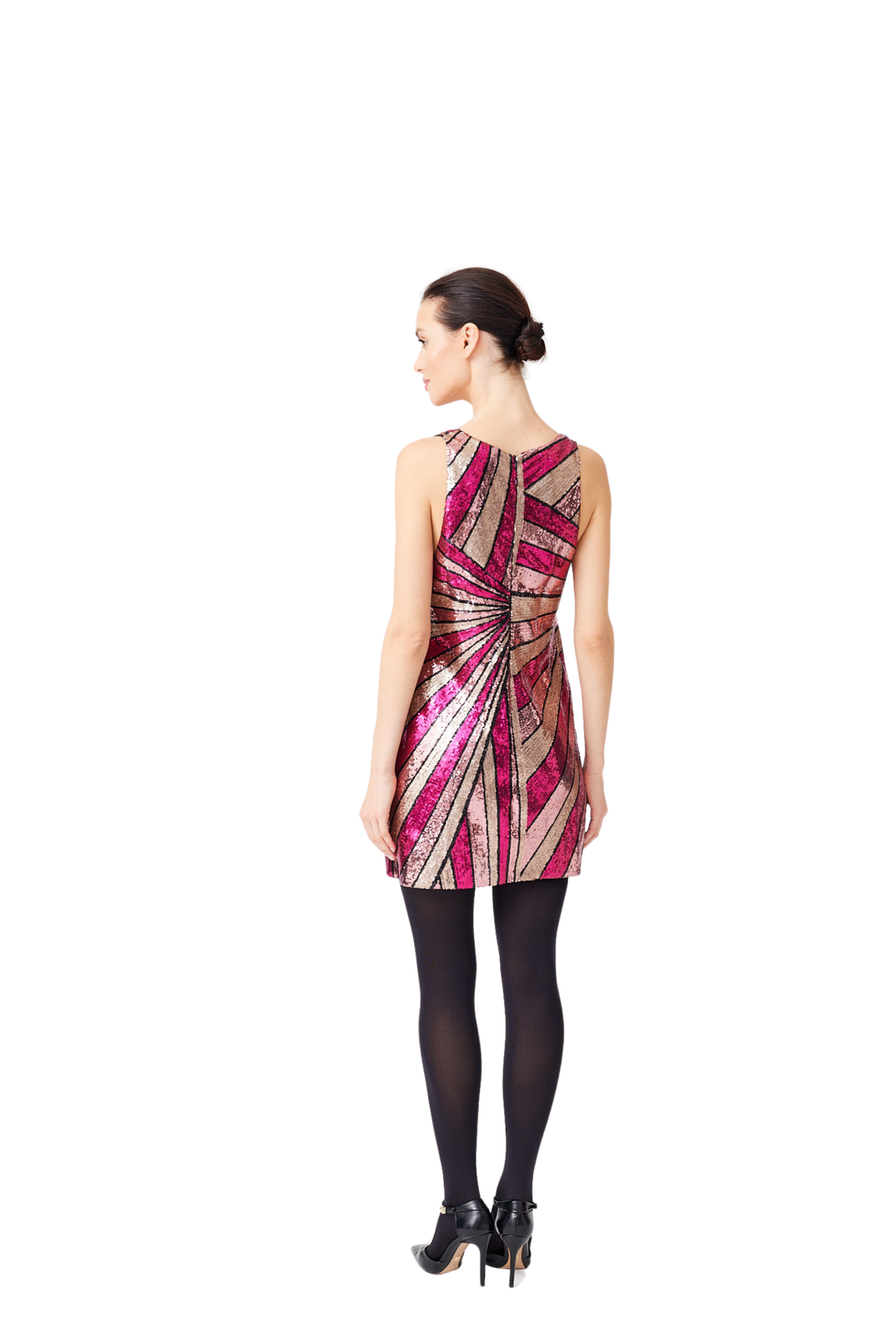 İpek Kıramer-Biased Sequin Dress-Elbise-2-fleurdirect.live