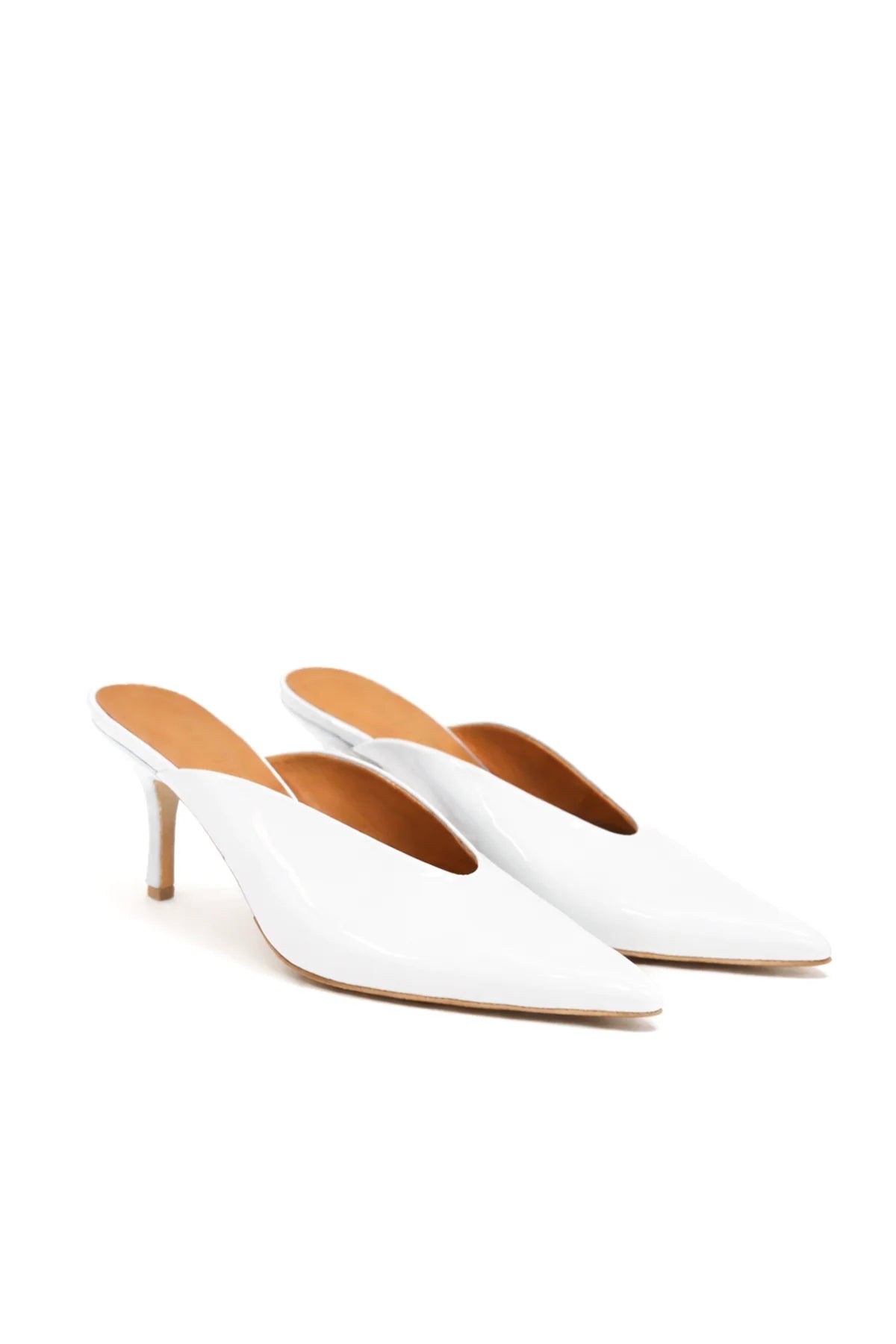 Evelia Rugan 7 Cm Topuklu Terlik