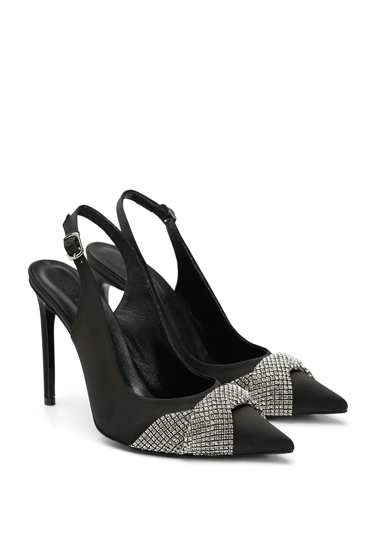 Heidi Saten 10 Cm Stiletto