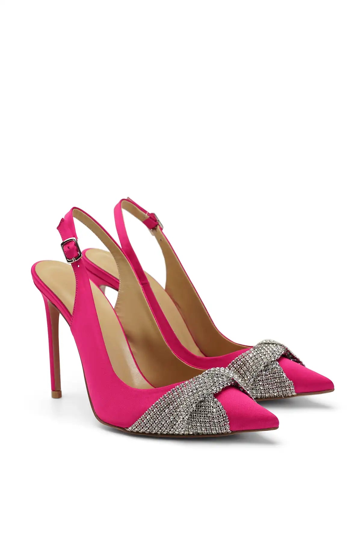 Heidi Saten 10 Cm Stiletto