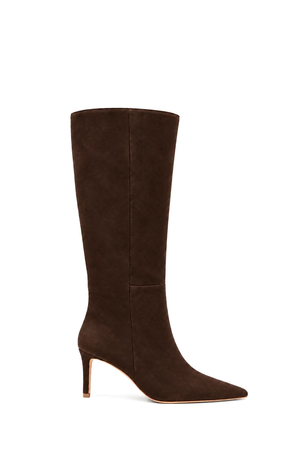 Velmora Süet 8 Cm Topuklu Çizme