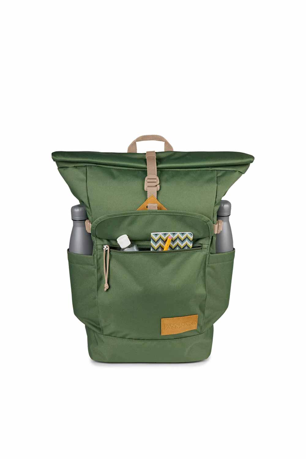 Jansport-Hatchet Rolltop Cargo Green-Sırt Çantası-3-fleurdirect.live