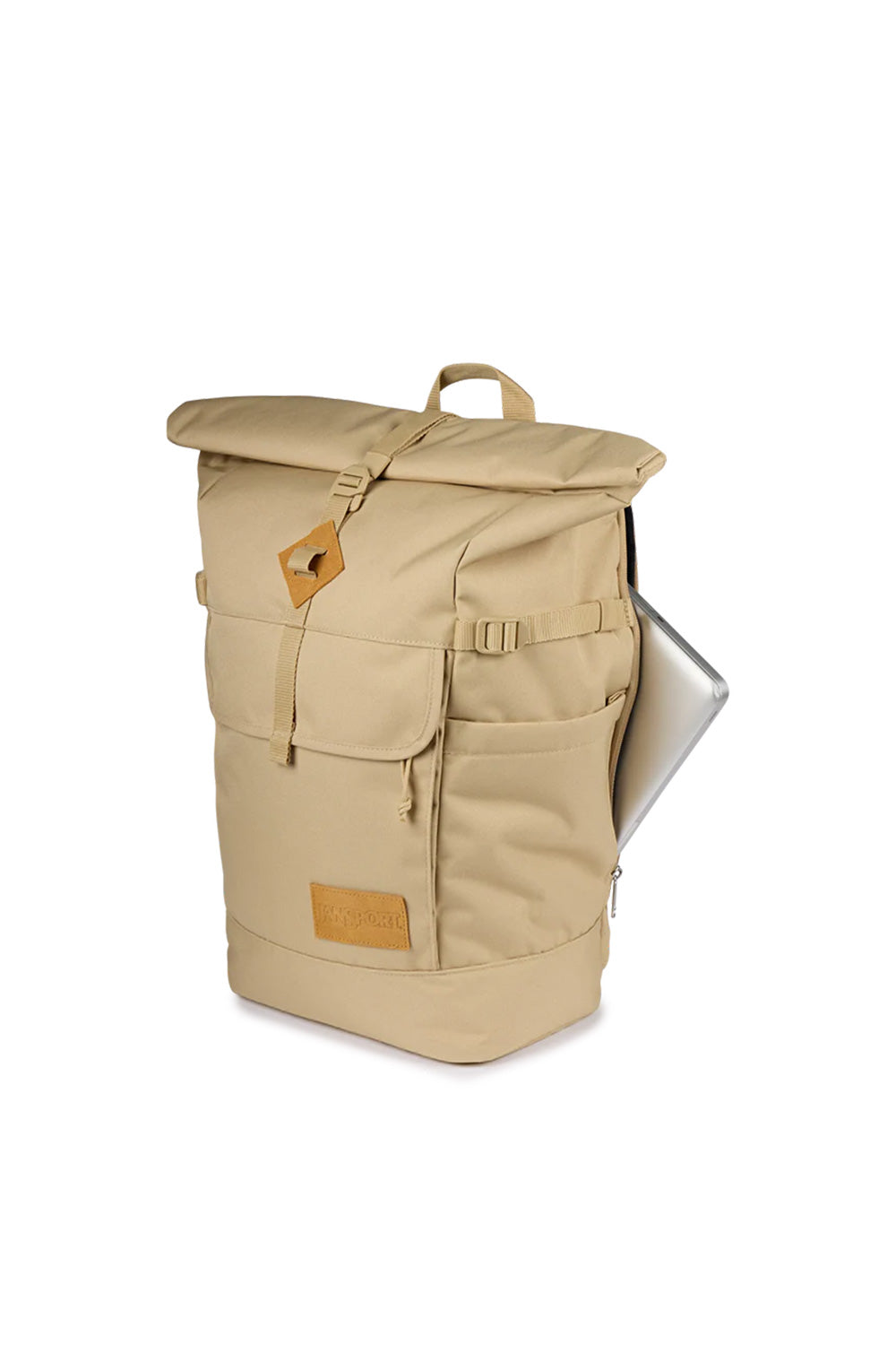 Jansport-Hatchet Rolltop Travertine-Sırt Çantası-4-fleurdirect.live