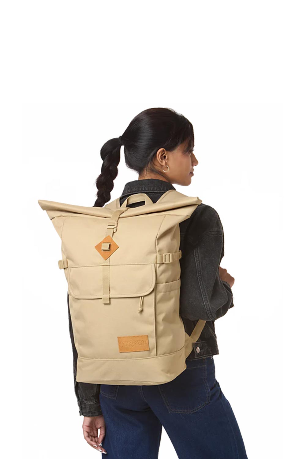 Jansport-Hatchet Rolltop Travertine-Sırt Çantası-9-fleurdirect.live