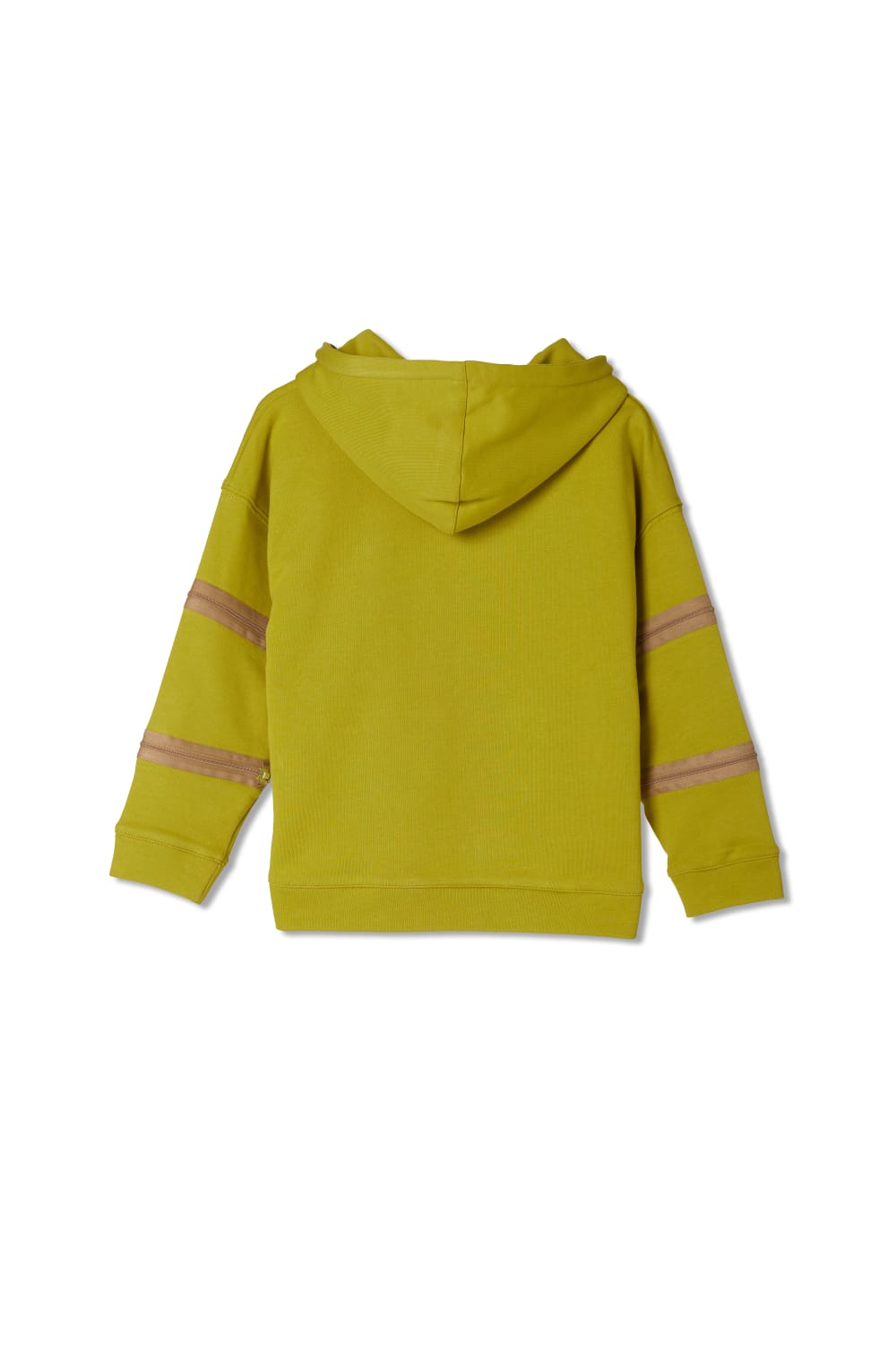 JayJayJumpie-3'ü Bir Arada Dönüşebilir Hoodie Çıkarılabilir Dirsek Parçalı Kapüşonlu Çocuk Sweatshirt | Lime-Sweatshirts & Hoodies-1-fleurdirect.live