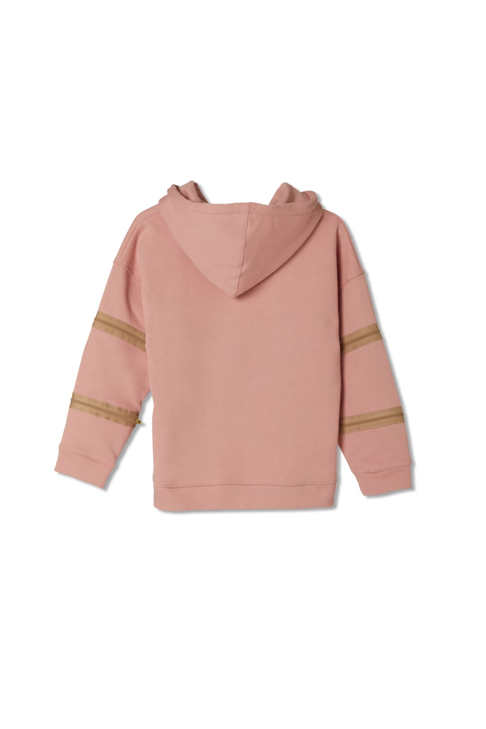 JayJayJumpie-3'ü Bir Arada Dönüşebilir Hoodie Çıkarılabilir Dirsek Parçalı Kapüşonlu Çocuk Sweatshirt | Pembe-Sweatshirts & Hoodies-2-fleurdirect.live
