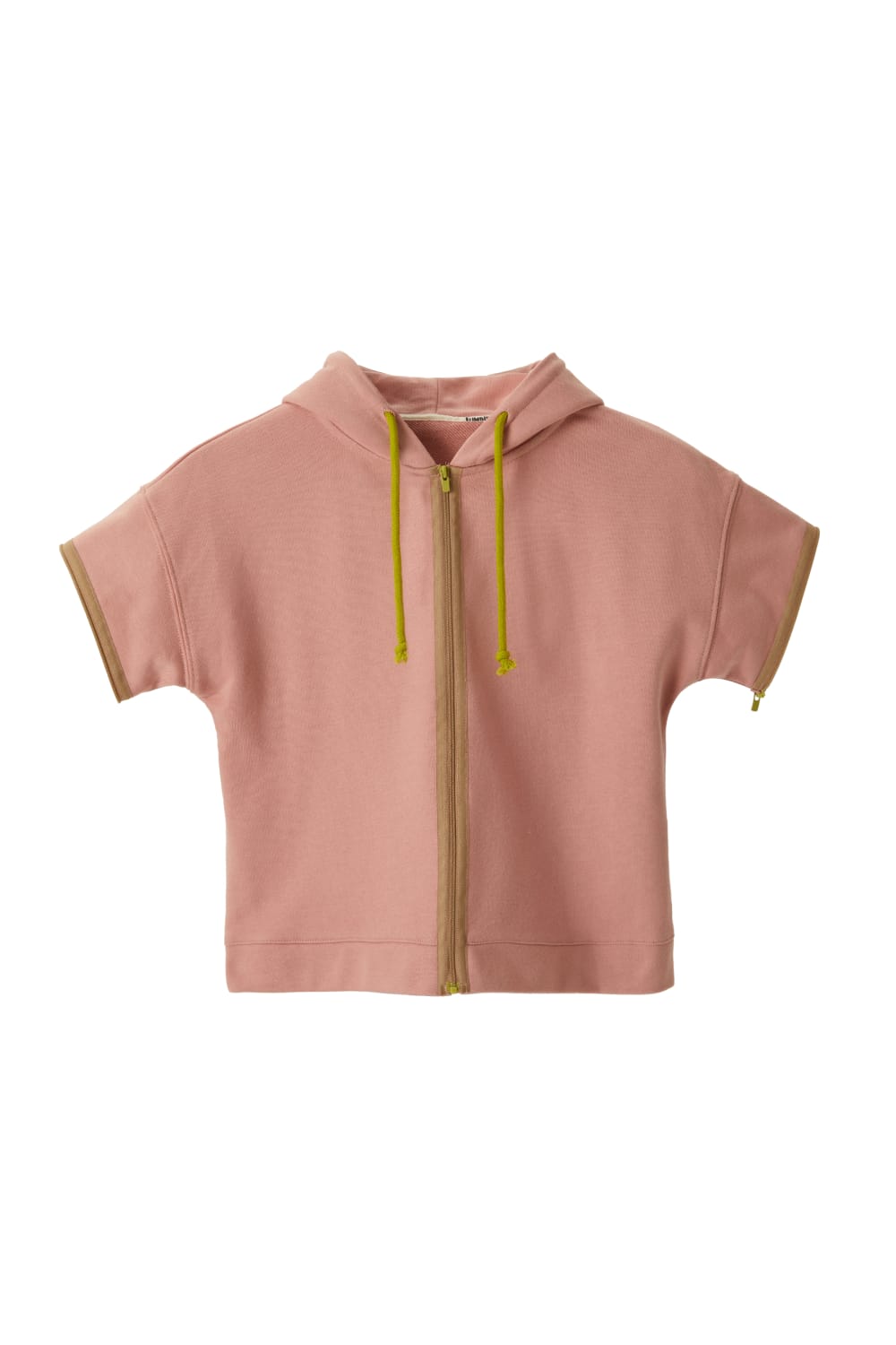 JayJayJumpie-3'ü Bir Arada Dönüşebilir Hoodie Çıkarılabilir Dirsek Parçalı Kapüşonlu Çocuk Sweatshirt | Pembe-Sweatshirts & Hoodies-3-fleurdirect.live