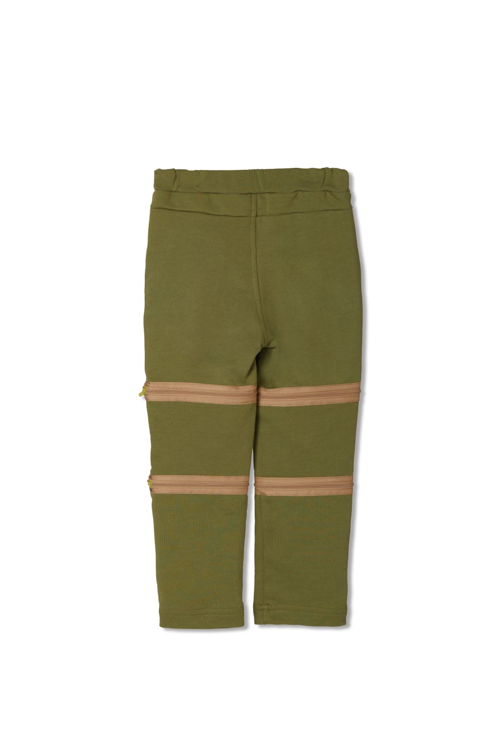 JayJayJumpie-3'ü Bir Arada Dönüşebilir Joggers Çıkarılabilir Diz Parçalı Çocuk Pantolon | Haki-Pantolon-1-fleurdirect.live