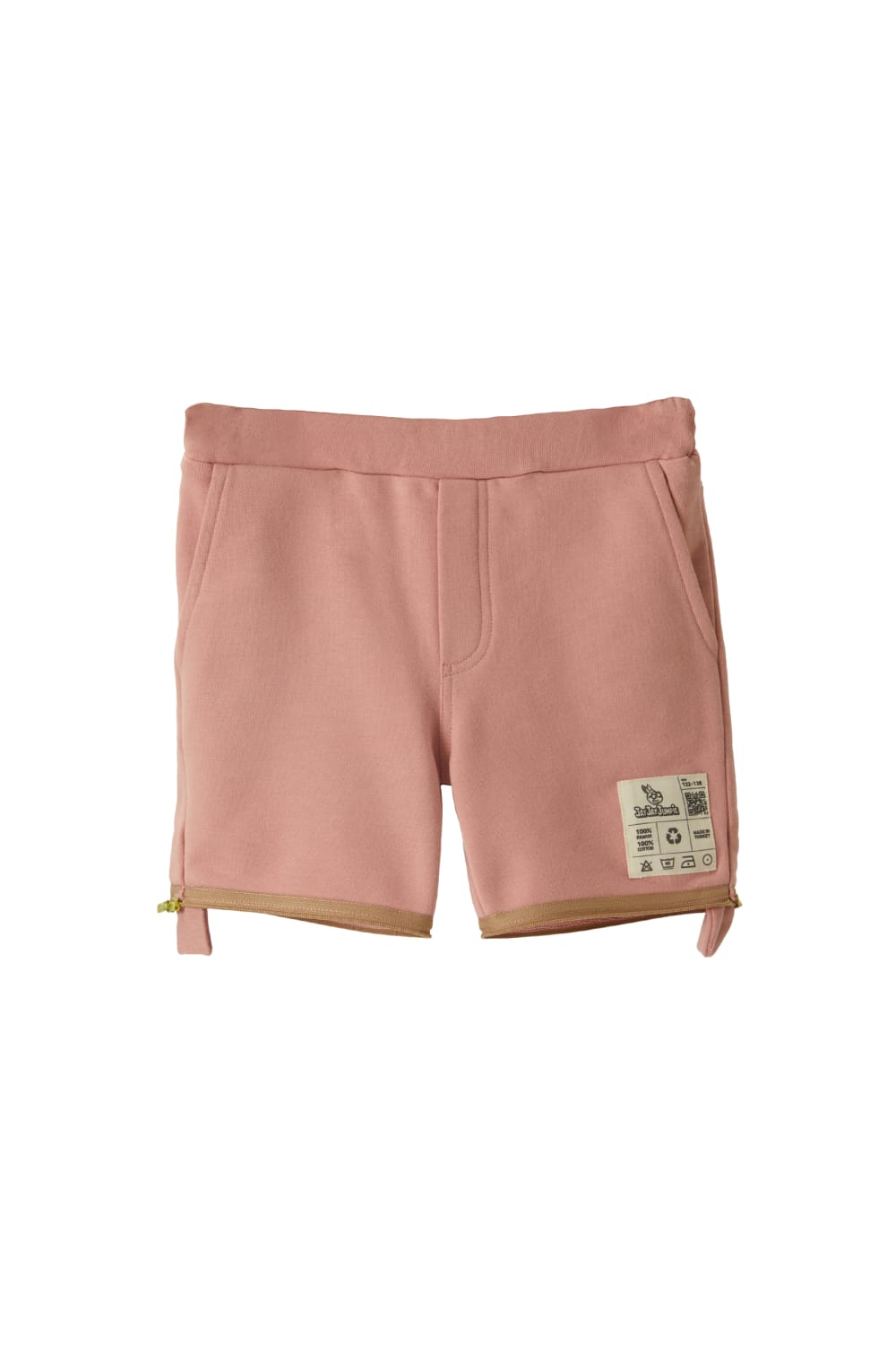 JayJayJumpie-3'ü Bir Arada Dönüşebilir Joggers Çıkarılabilir Diz Parçalı Çocuk Pantolon | Pembe-Pantolon-3-fleurdirect.live