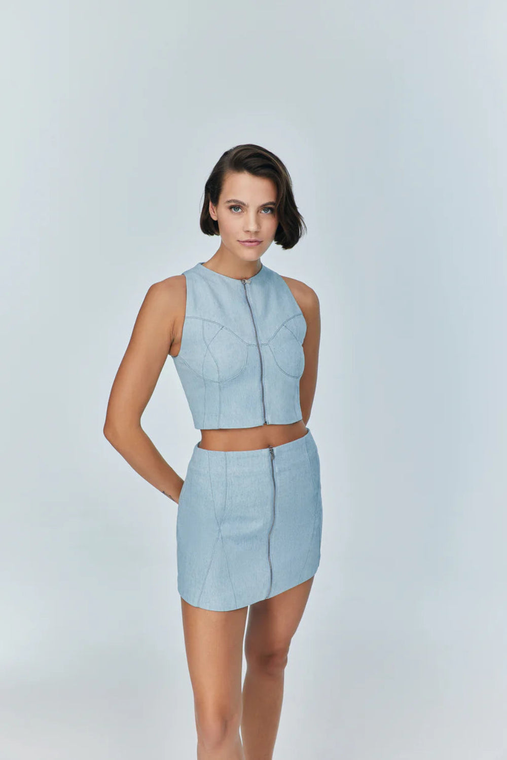 Jendue-Marvel Mini Skirt-Etek-2-fleurdirect.live