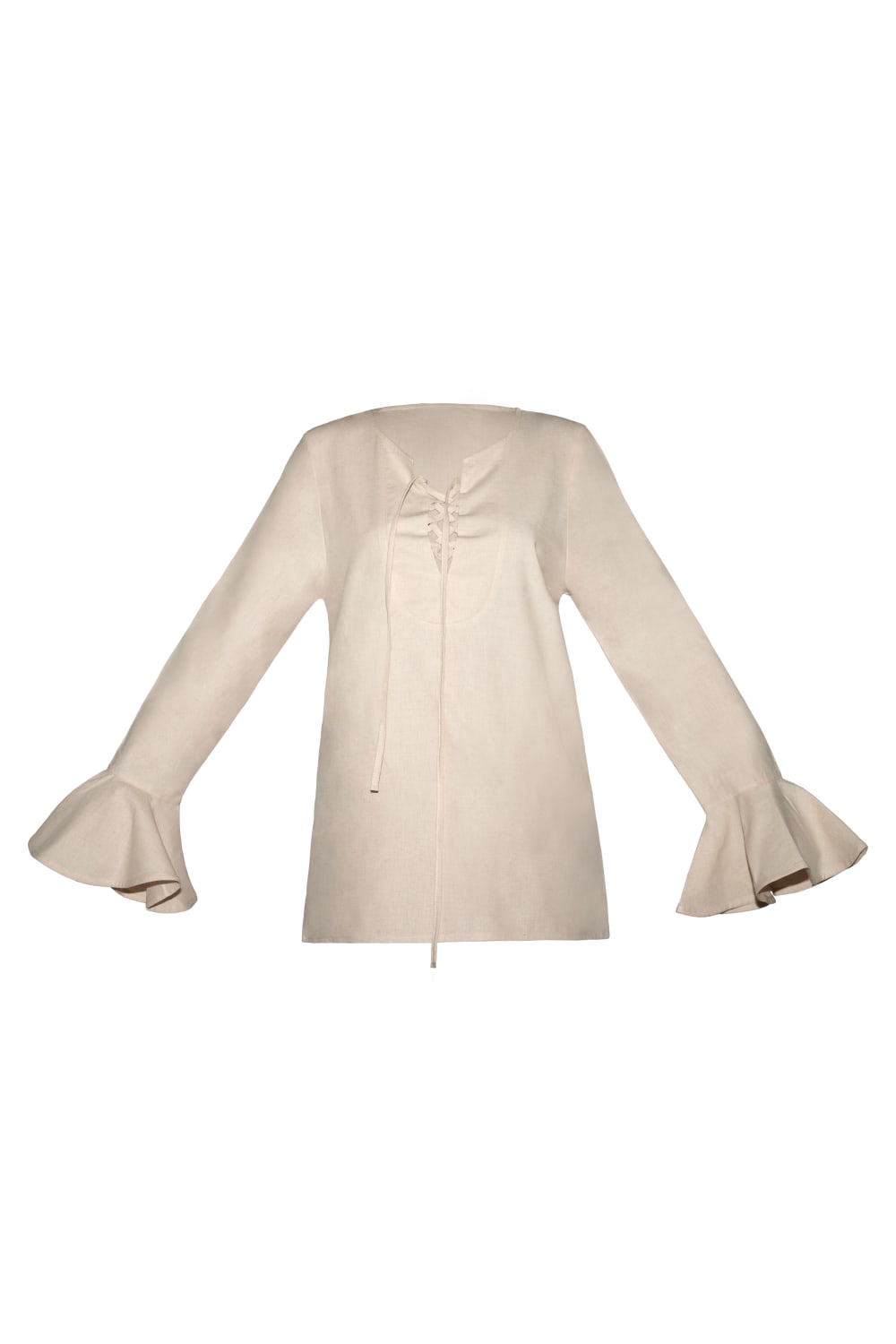 Kahshan-Beige 'Mini Pareo Dress'-Pareo & Bandana-1-fleurdirect.live