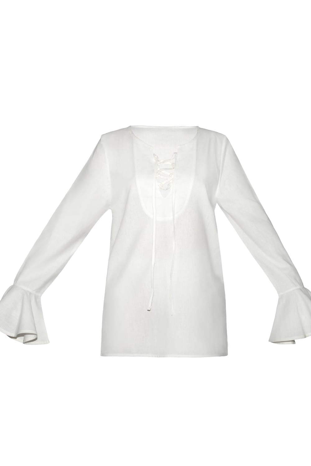 Kahshan-White 'mini Pareo Dress'-Elbise-1-fleurdirect.live