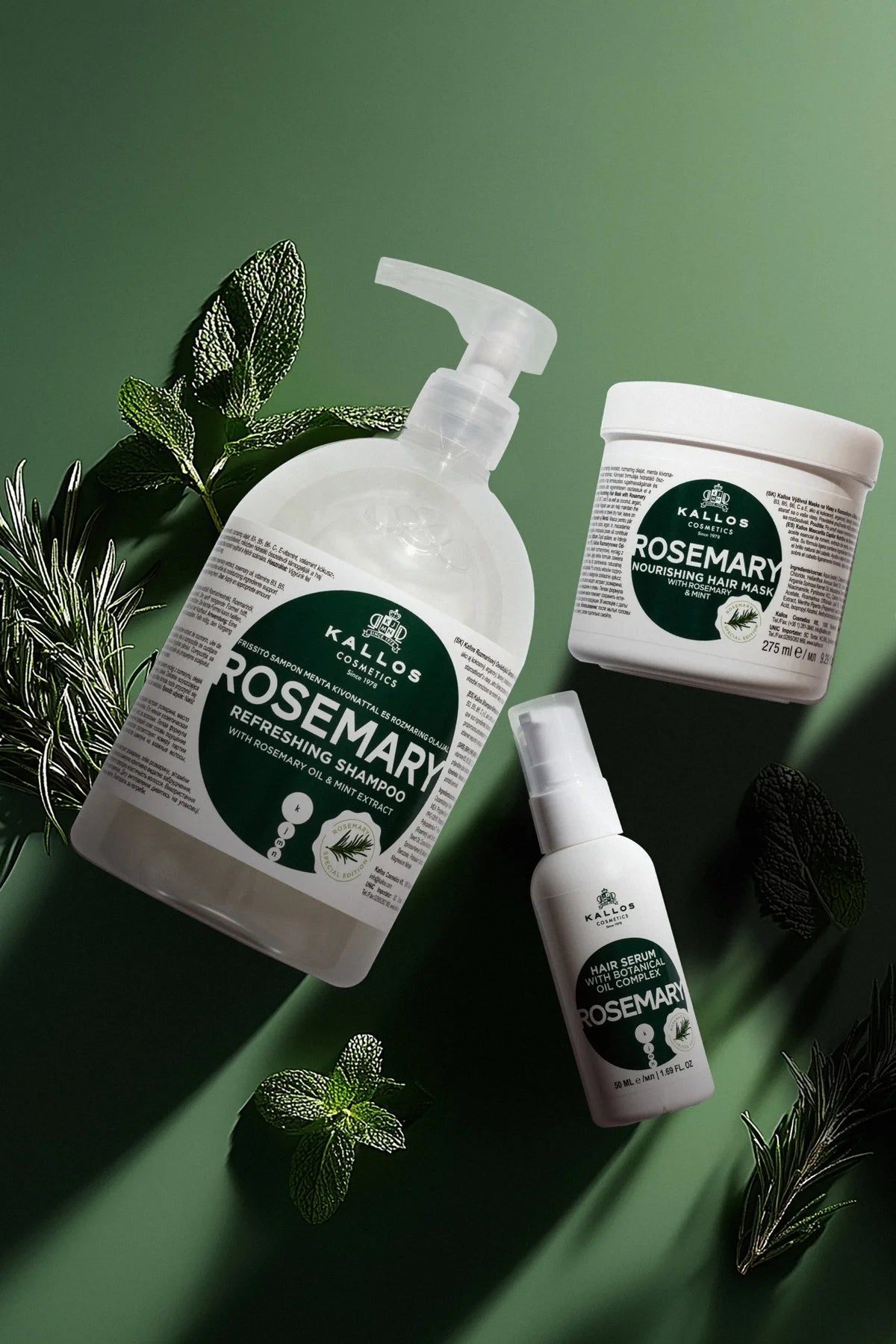 Kallos Kjmn Kırık Saç Uçları İçin Biberiye Yağlı Saç Serumu 50ml