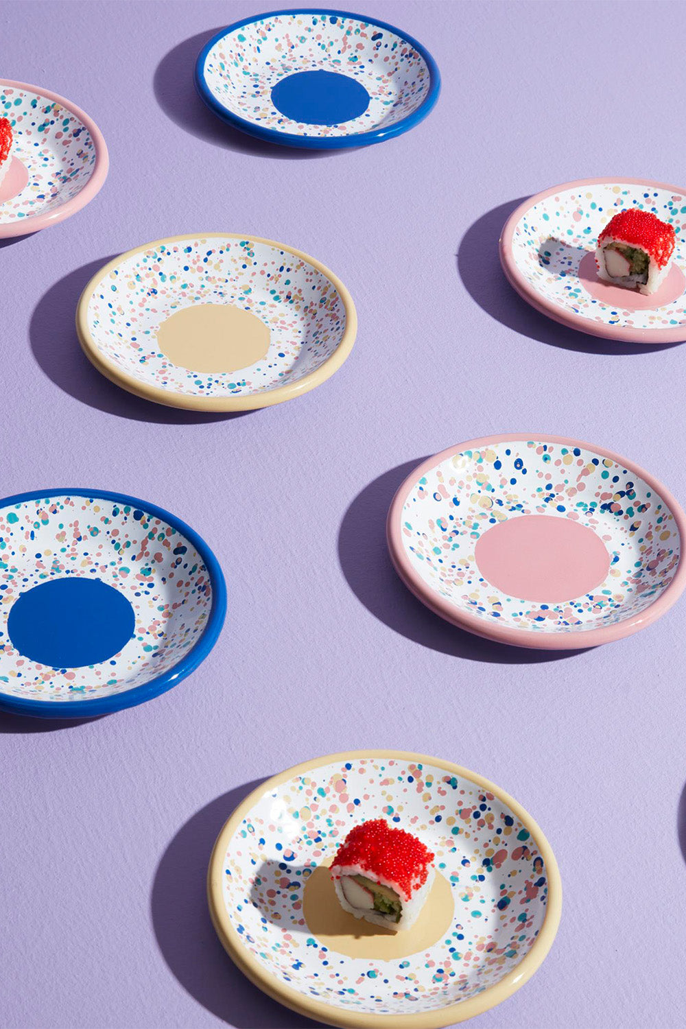 Wonder Wheel Blue Dessert Plate - 2
