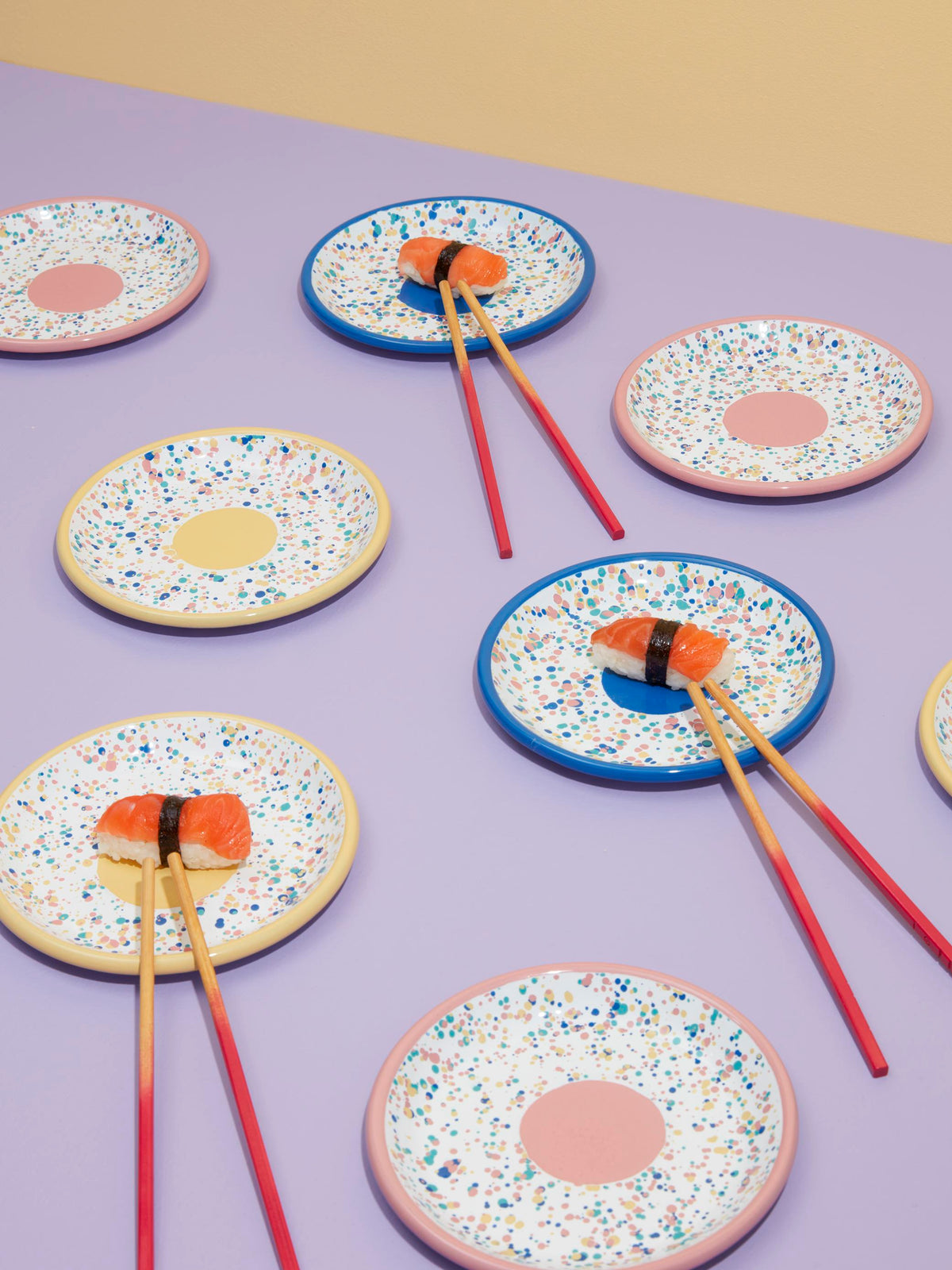 Kapka-Wonder Wheel Pink Dessert Plate-Tabak & Kase-4-fleurdirect.live