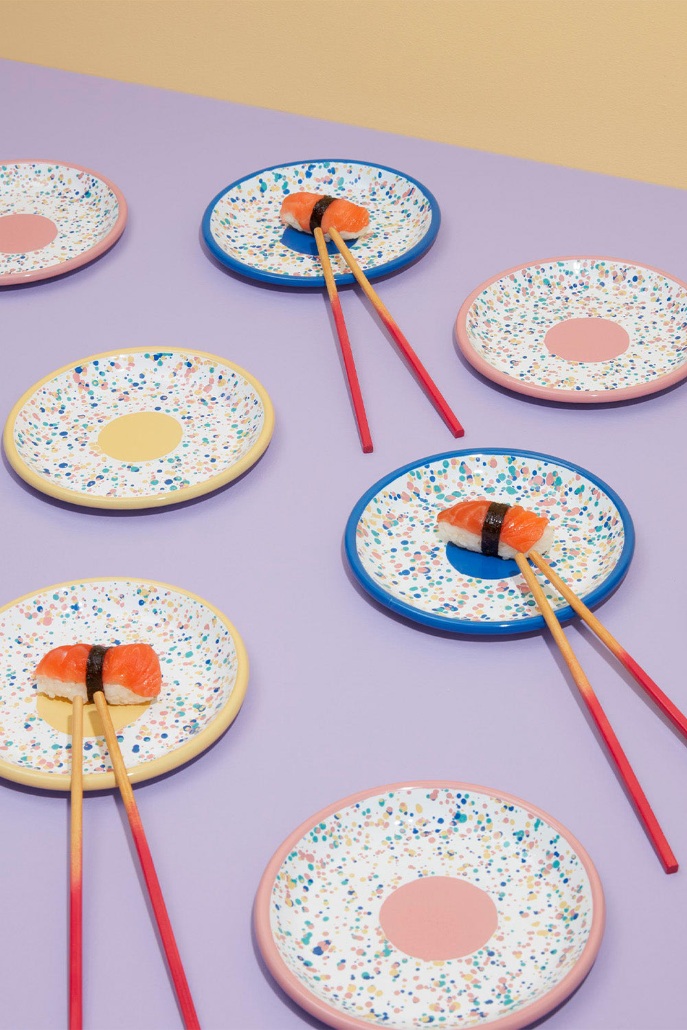 Wonder Wheel Yellow Dessert Plate - 2