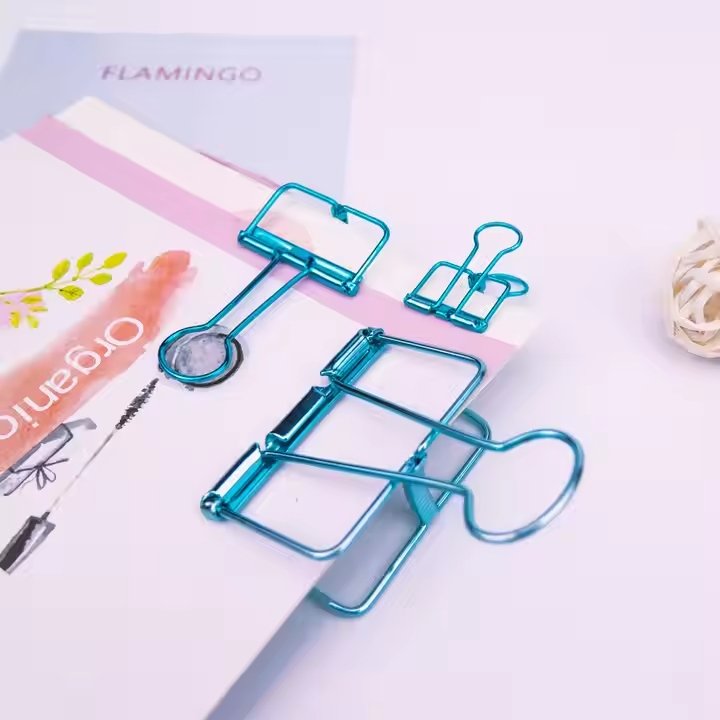Kayigo-Tiny Paslanmaz Mini çelik Klips Altılı Siyah-Ataş-4-fleurdirect.live