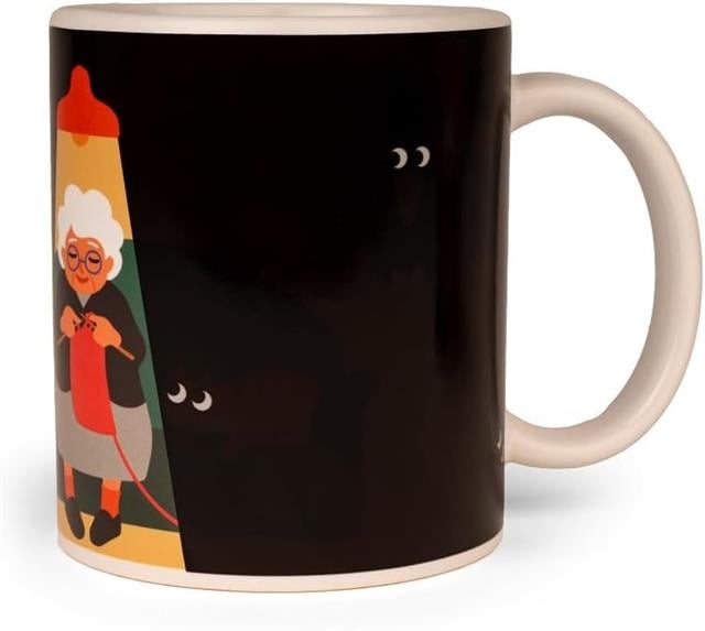 Kikkerland-Kikkerland Cat Lady Morph Mug Kupa-Kupa-2-fleurdirect.live