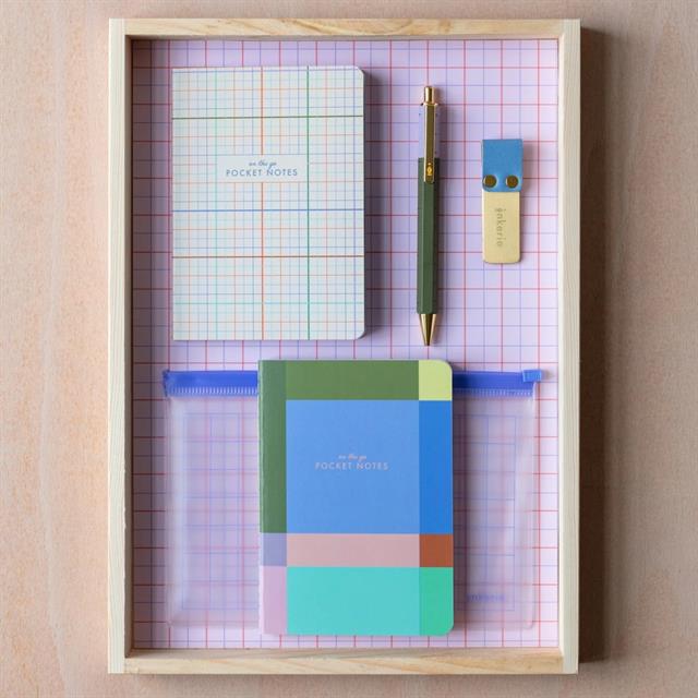 Kikkerland-Kikkerland Inkerie On The Go Stationery Set Kırtasiye Seti-Kalem Seti-3-fleurdirect.live