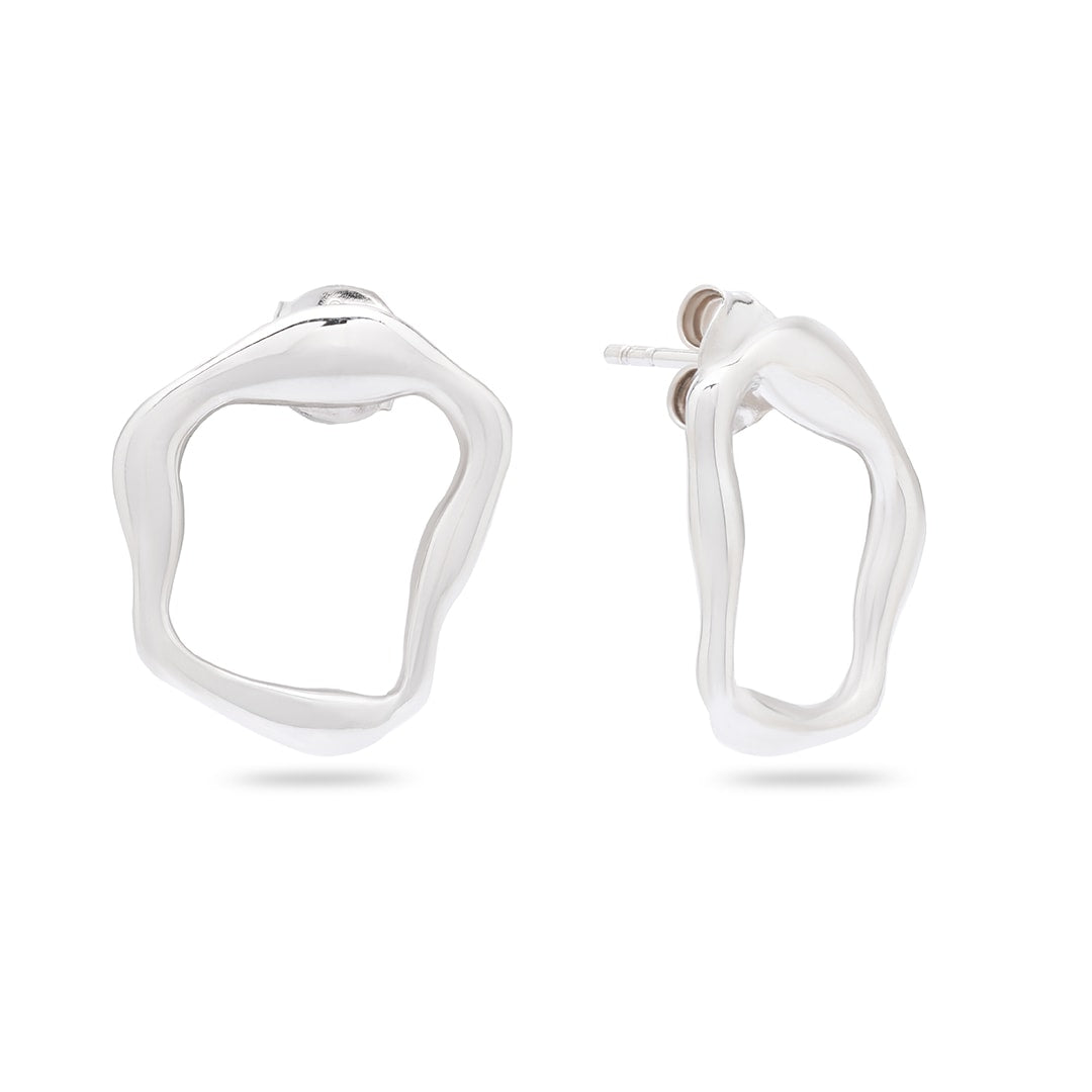 Kimolos-Helios Earring 925 Ayar Gümüş Küpe-2-fleurdirect.live