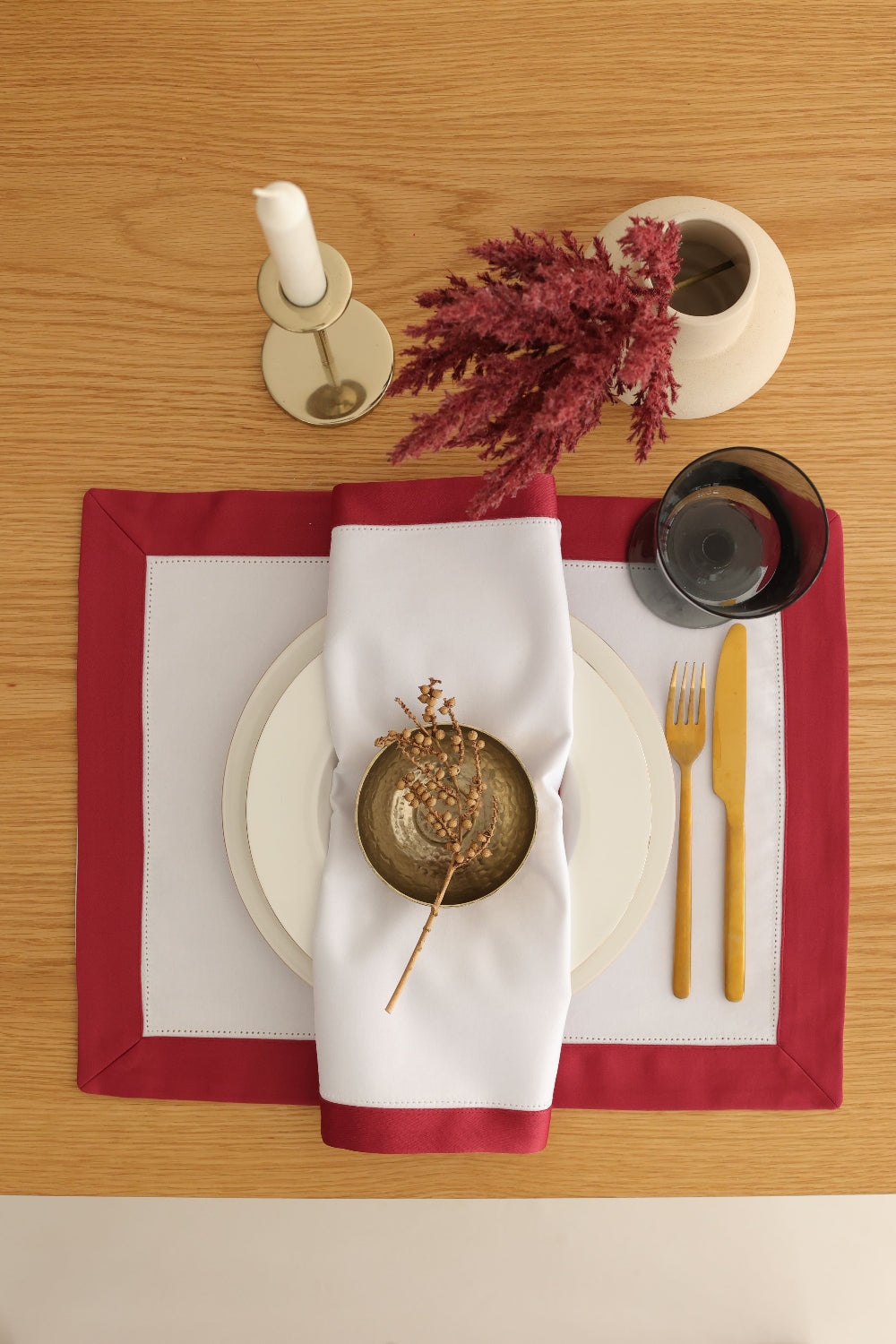 Km Home Collection-2'li Set Monaco Amerikan Servis-Sunum Aksesuarları-1-fleurdirect.live