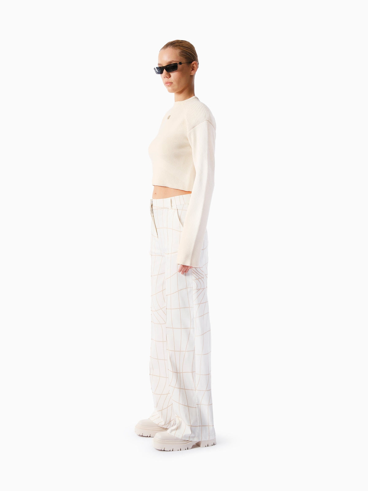 Kntlgy-Future Knit Bej Crop Kazak-Kazak & Triko-4-fleurdirect.live